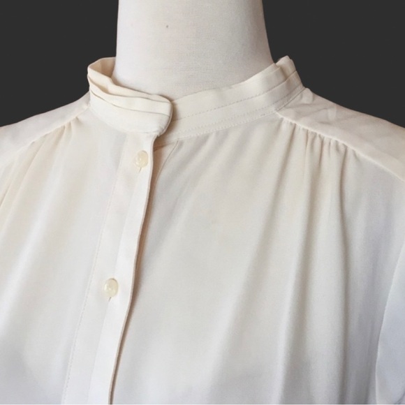 Ro & De Sleeveless Cream Blouse – Size Small - Picture 4 of 8